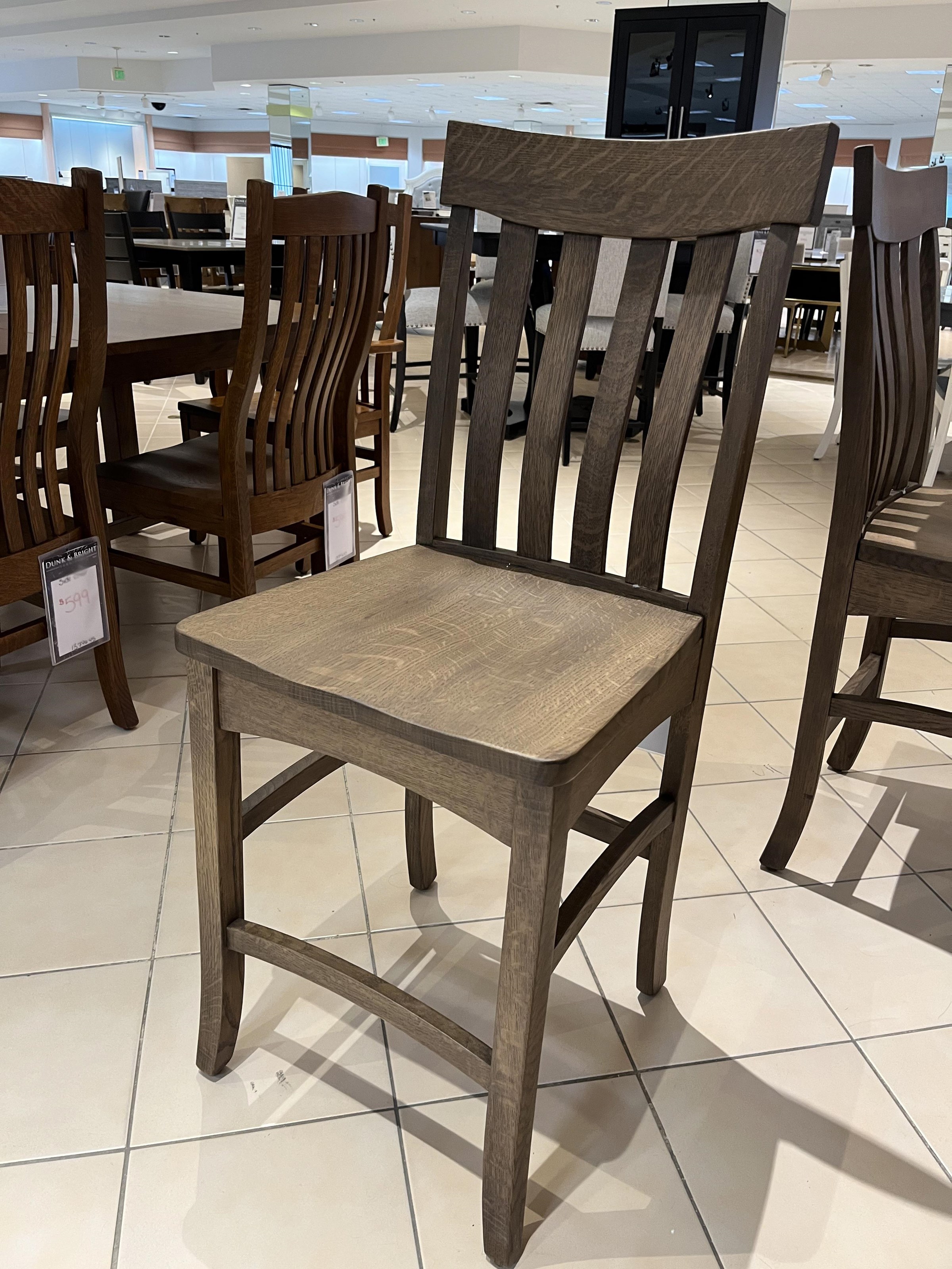 Yutzy Urban Collection Dining Room 1376718 Mansfield Counter Height Chair Dunk & Bright